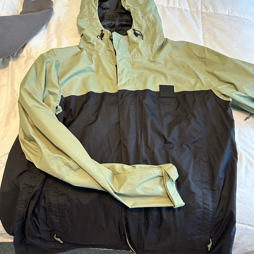 Two-Tone Dutch Bros windbreaker